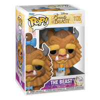 Funko Pop Beauty and the Beast 30th Anniversary The Beast with Curls #1135 vinyl figure in its original display box.