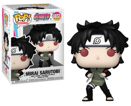 Funko Pop Boruto Mirai Sarutobi Animation Vinyl Figure 1652 in Malta | LAB7