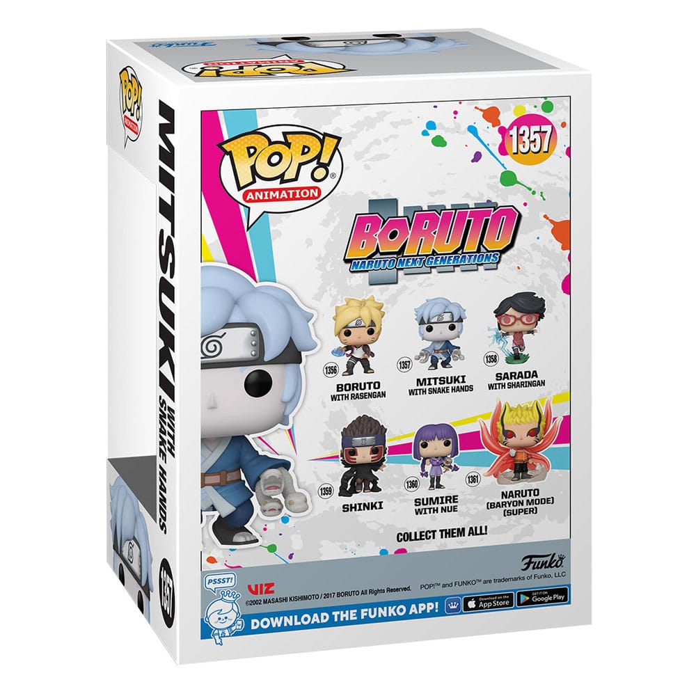 Funko Pop Boruto Mitsuki with Snake Hands Vinyl Figure in Malta | LAB7