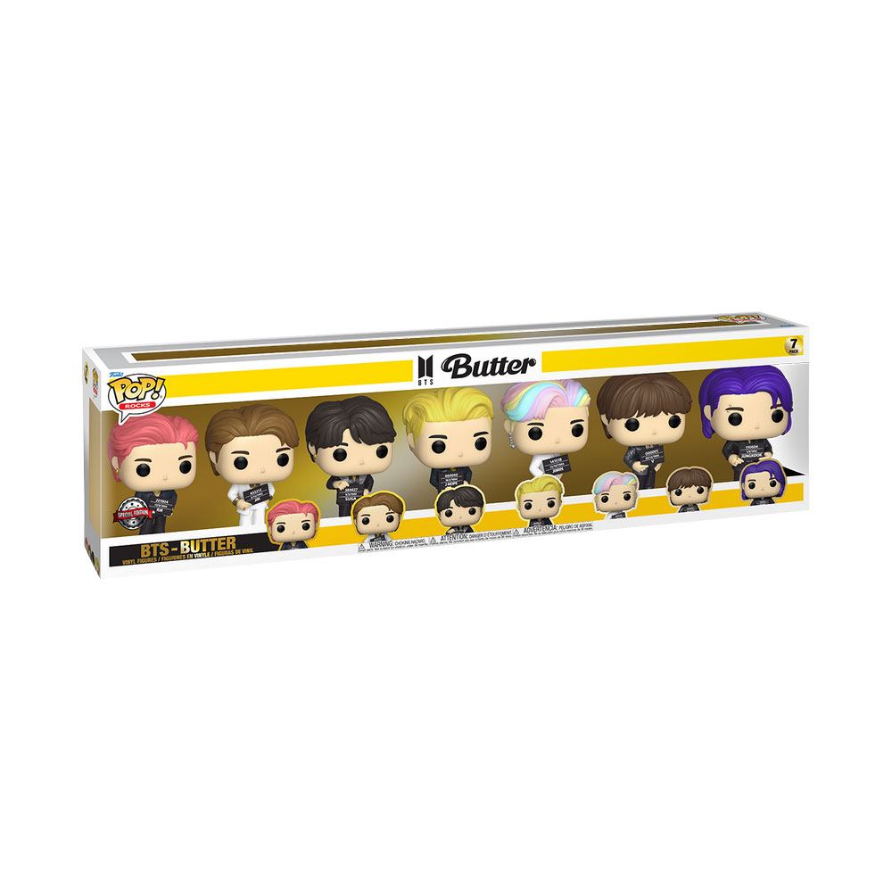 Funko POP! BTS - BTS Butter Pop! 007 Vinyl Figure 7 - Pack by LAB7 Malta, Europe