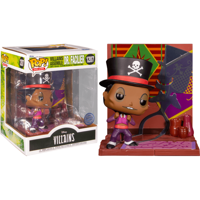 Funko Pop Deluxe Disney Dr. Facilier Villains Assemble 1207 in Malta | LAB7