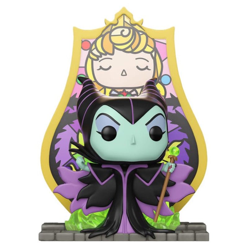 Funko POP! Deluxe Disney Sleeping Beauty – Maleficent (Stained Glass) Vinyl Figure in Malta | LAB7