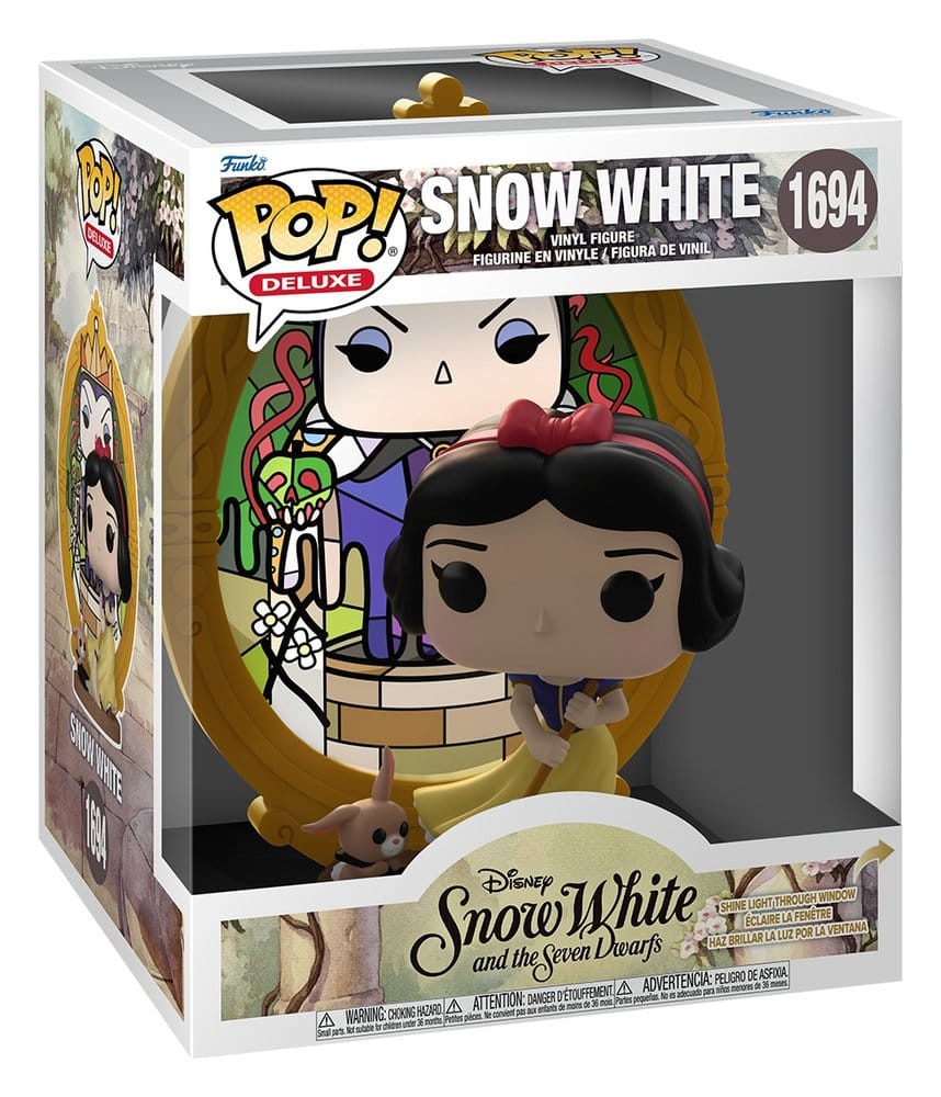 Funko POP! Deluxe Disney Snow White and the Seven Dwarfs – Snow White (Stained Glass) Vinyl Figure in Malta | LAB7