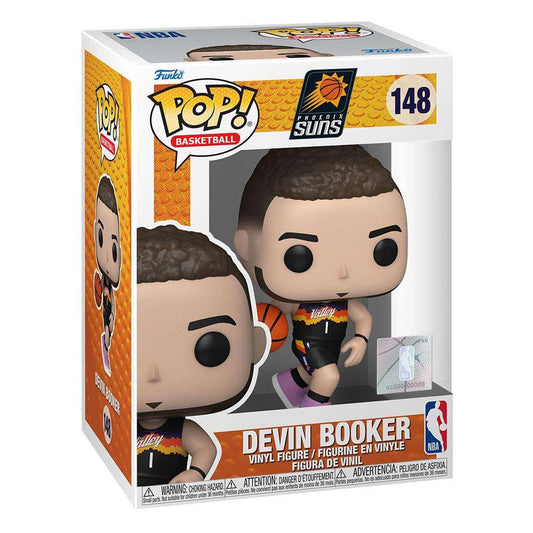 Funko - Funko POP! Devin Booker Phoenix Suns 2021 City Edition Jersey Pop! 148