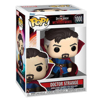 Funko POP! Doctor Strange #1000 Multiverse of Madness vinyl figure in its original window display box.