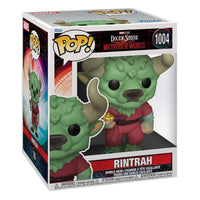Funko POP! Rintrah 6-inch vinyl figure in its branded Multiverse of Madness display box, front and side view.