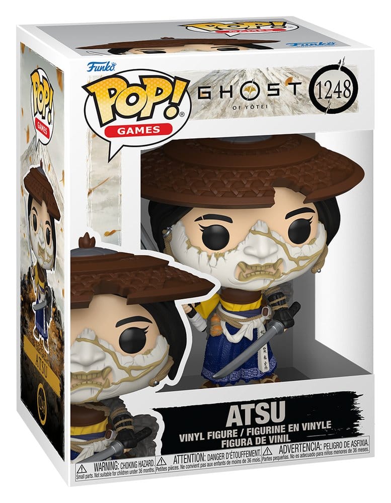 Funko Pop! Games: Ghost of Yōtei – Atsu Vinyl Figure in Malta | LAB7