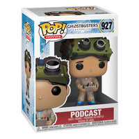 Funko POP! Ghostbusters: Afterlife Podcast vinyl figure in its branded display box, showing the character and packaging.