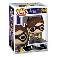 Funko POP! Gotham Knights Batgirl #893 vinyl figure in its original window display box, showing front and side views.