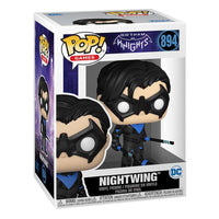 Funko POP! Gotham Knights Nightwing #894 vinyl figure in its original branded display box, front view.