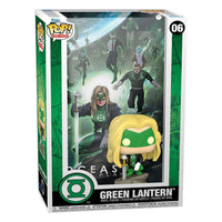 Funko POP! DCeased Green Lantern #06 vinyl figure in a protective display case featuring comic book cover art.