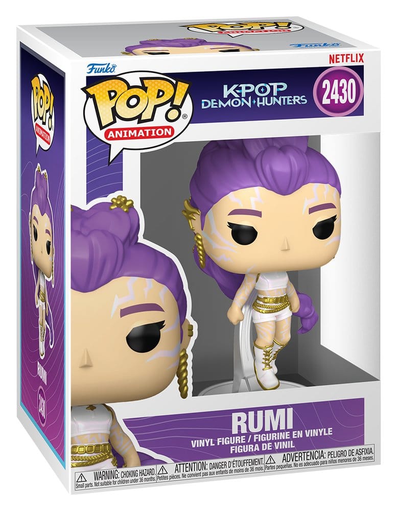 Funko POP! K-Pop Demon Hunters – Rumi (What It Sounds Like) Vinyl Figure