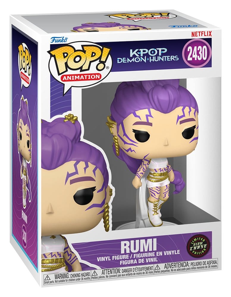 Funko POP! K-Pop Demon Hunters – Rumi (What It Sounds Like) Vinyl Figure