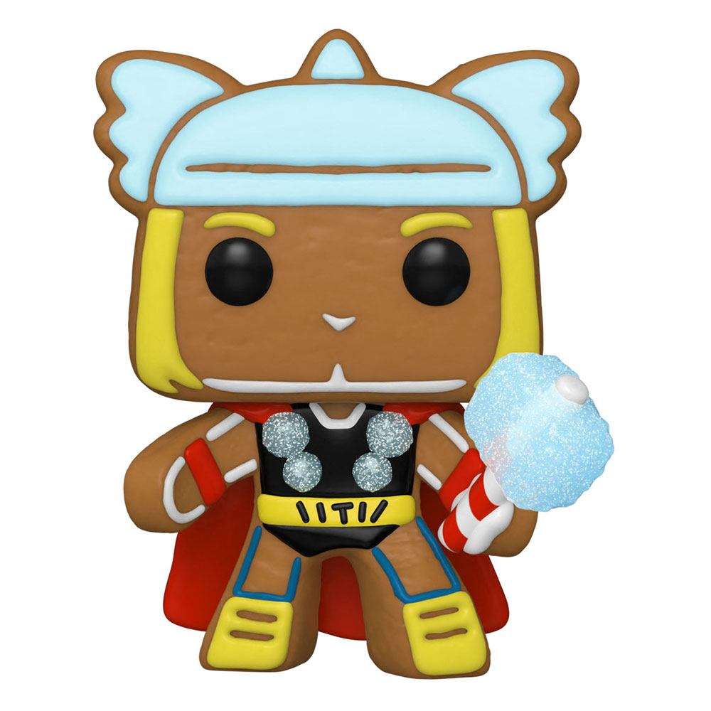 Funko POP! Marvel: Holiday - Thor Gingerbread Man Pop! Vinyl Figure by LAB7 Malta, Europe