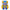 Front view of Funko POP! Marvel Mech Strike Thanos #993, a blue and purple monster figure with yellow armor and eyes.