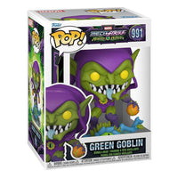 Funko POP! Marvel Monster Hunters Green Goblin #991 vinyl figure in its original window display box.