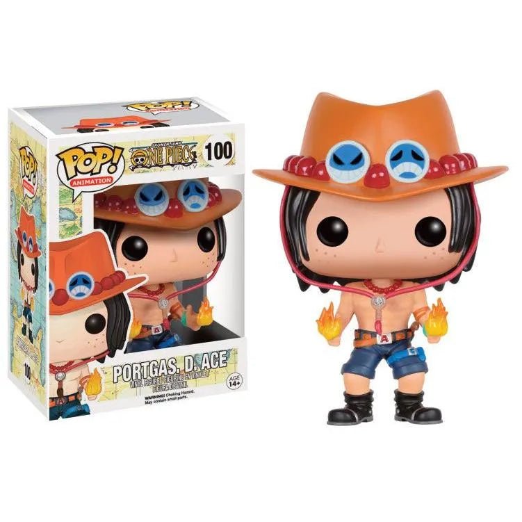 Funko POP One Piece Portgas D. Ace Vinyl Figure 9cm (Damaged Box) in Malta | LAB7