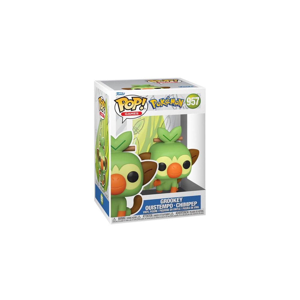 Funko POP Pokémon Grookey 9cm Figure (EMEA) 889698709767 by LAB7 Malta, Europe