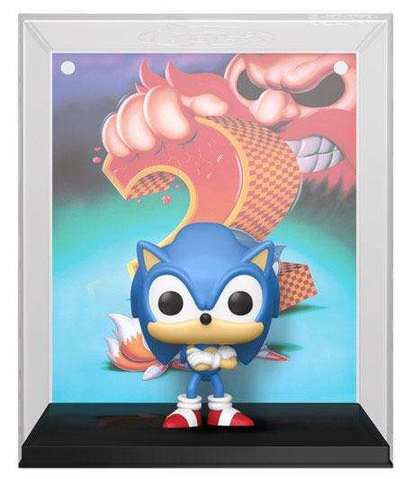Funko - Funko POP! Sonic the Hedgehog 2 POP! Game Cover Vinyl Figure Sonic Exclusive 01