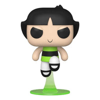 Funko POP! Buttercup vinyl figure from The Powerpuff Girls, featuring her signature black hair and green dress.