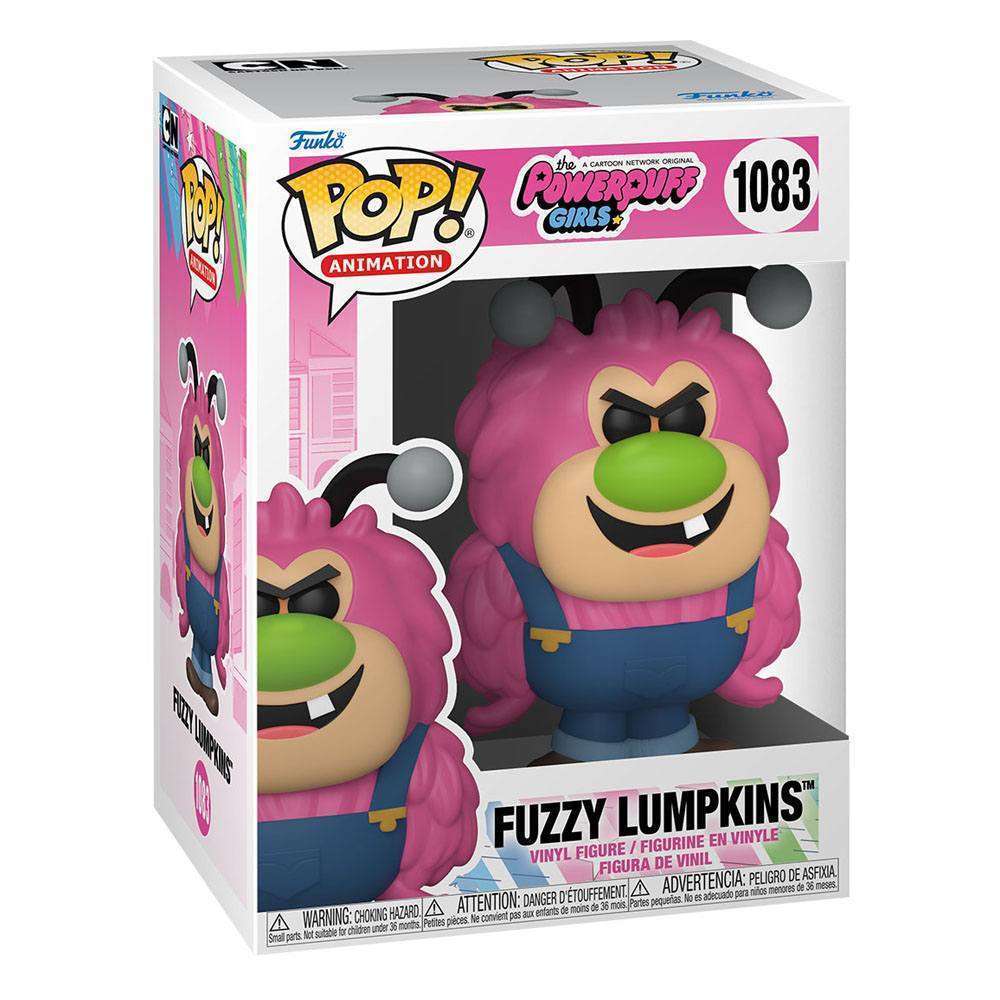 Funko POP! Fuzzy Lumpkins vinyl figure in its original branded display box, showing the character's front view.