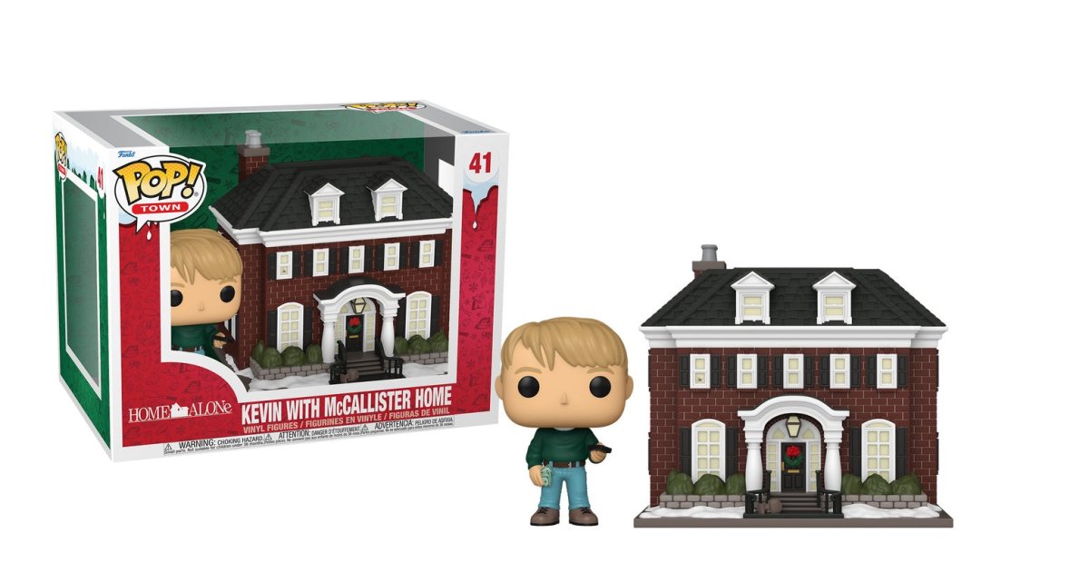 Funko POP! Town No. 41 – Home Alone – Kevin with McCallister House in Malta | LAB7