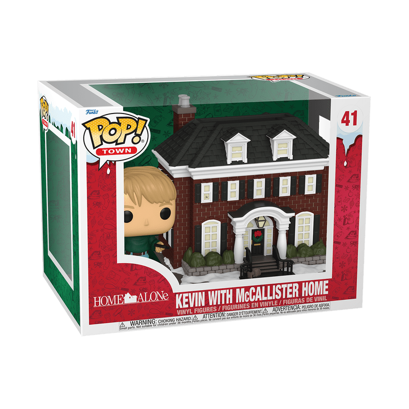Funko POP! Town No. 41 – Home Alone – Kevin with McCallister House in Malta | LAB7