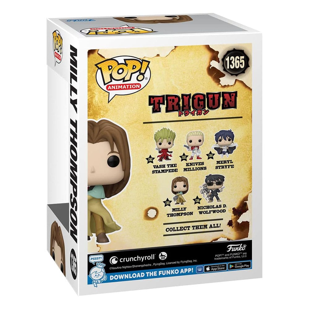 Funko POP Trigun Milly Thompson 9cm Figure 889698680363 by LAB7 Malta, Europe