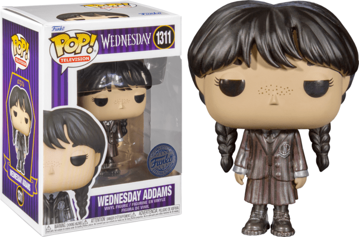 Funko Pop Wednesday Addams Metallic Effect TV 1311 in Malta | LAB7