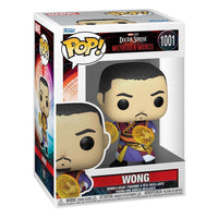 Funko POP! Wong vinyl figure #1001 from Doctor Strange in the Multiverse of Madness in its original display box.