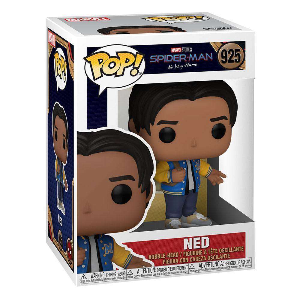 Funko Pop! Ned #925 from Spider-Man: No Way Home in its original window display box, showing the figure inside.