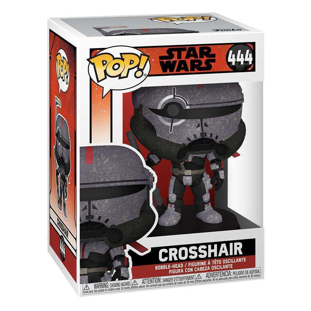Funko Pop! Star Wars: The Bad Batch Crosshair #444 figure in its original window display box.