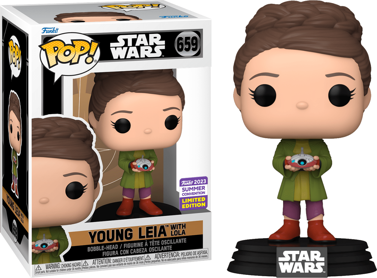 Funko Star Wars Young Leia with Lola Pop! Exclusive in Malta | LAB7