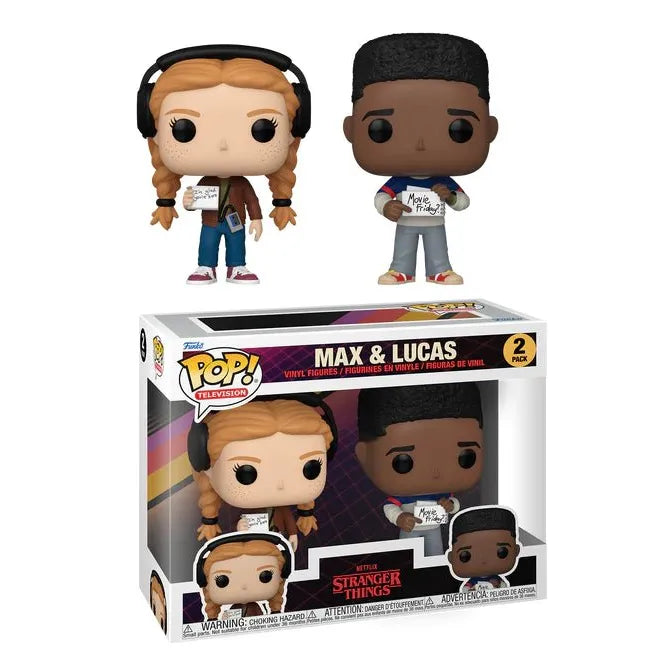 Funko Stranger Things Season 4 POP! TV 2-Pack – Max & Lucas Vinyl Figures in Malta | LAB7