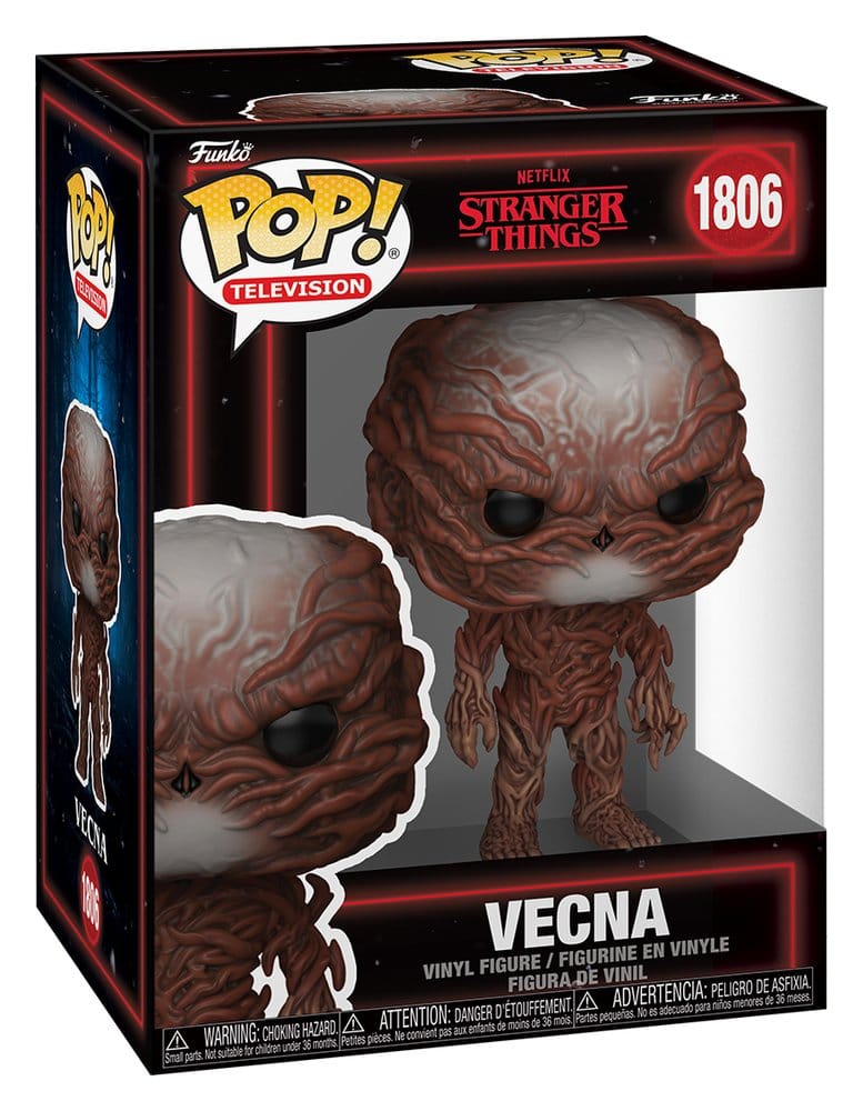 Funko Stranger Things Season 5 Vecna 2.0 Pop! Vinyl Figure 889698902892 by LAB7 Malta, Europe