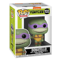 Donatello Funko Pop! vinyl figure from TMNT II in its original branded window display box, front view.