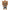 Front view of Rahzar Funko Pop! vinyl figure with brown fur, sharp teeth, and dark blue armored gear.