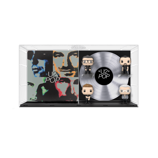 Funko - U2 POP Deluxe Funko Albums N°46 – 4 Figures & Album Display