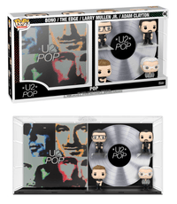 U2 POP Deluxe Funko Albums N°46 – 4 Figures & Album Display by LAB7 Malta, Europe