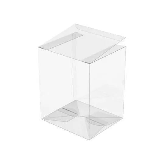 Clear, rectangular Funko Ultimate Guard protective case for big size Funko POP! figures shown from a high angle.