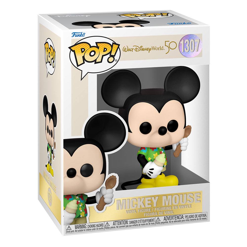 Funko Walt Disney World: 50th Anniversary - Aloha Mickey Mouse Pop! 1307 in Malta | LAB7