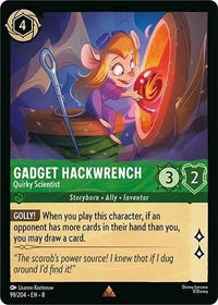 Gadget Hackwrench - Quirky Scientist (99/204) (Reign of Jafar) in Malta | LAB7