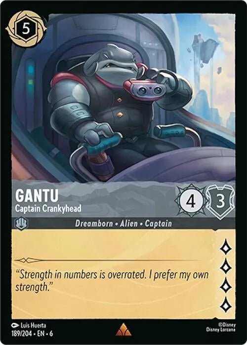 Gantu - Captain Crankyhead (189/204) (Azurite Sea) in Malta | LAB7
