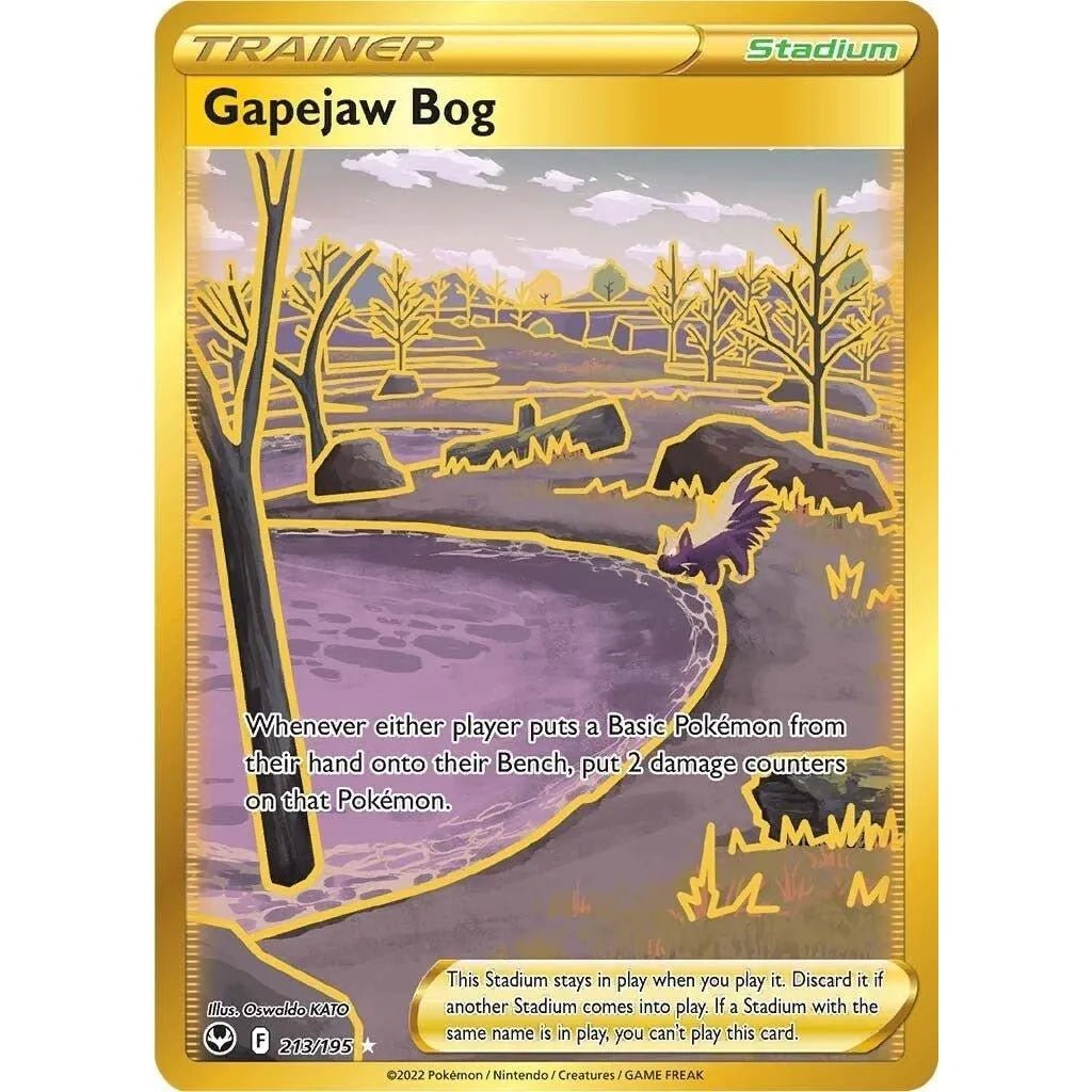 Gapejaw Bog (213/195) (SWSH12: Silver Tempest) in Malta | LAB7