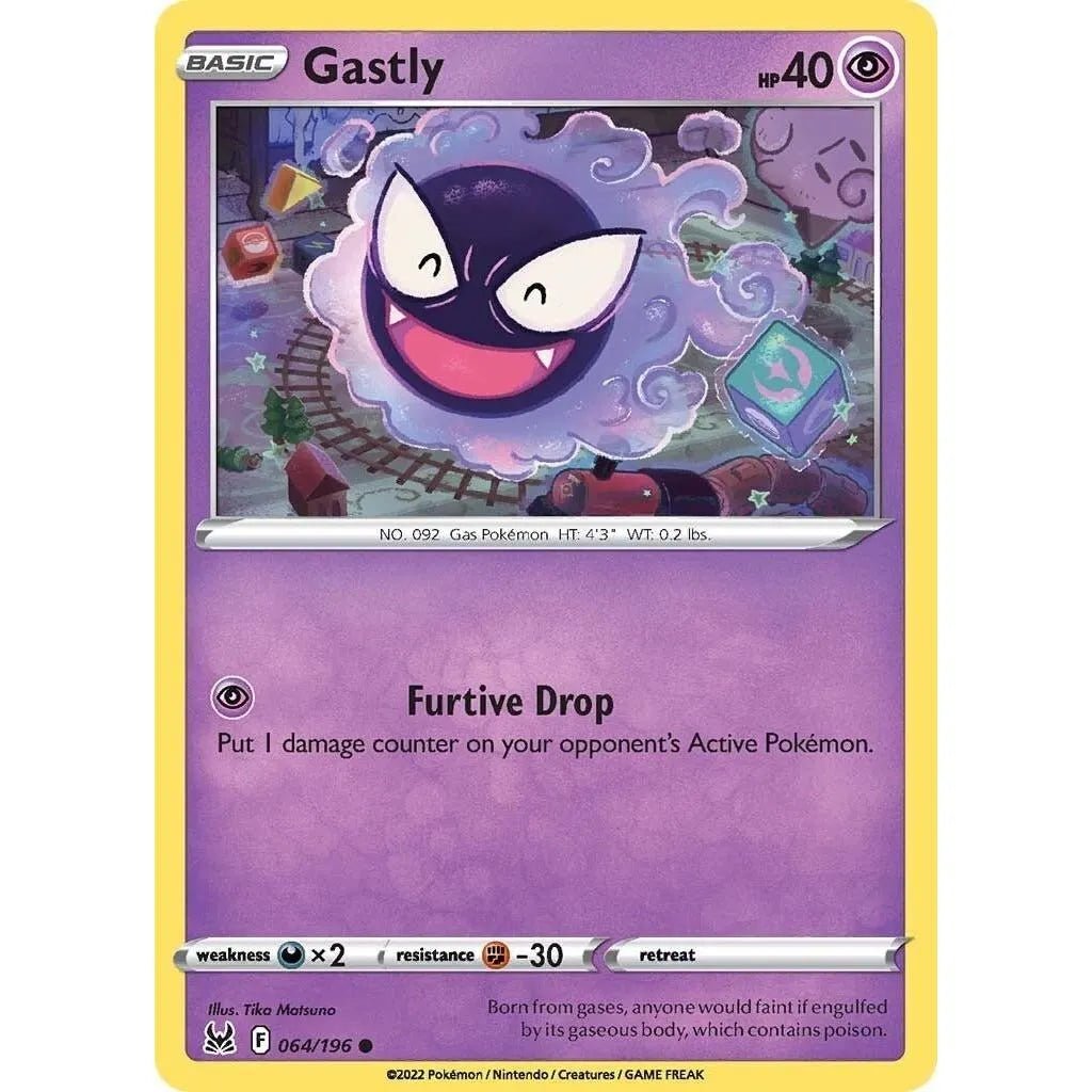 Gastly (064/196) (SWSH11: Lost Origin) in Malta | LAB7