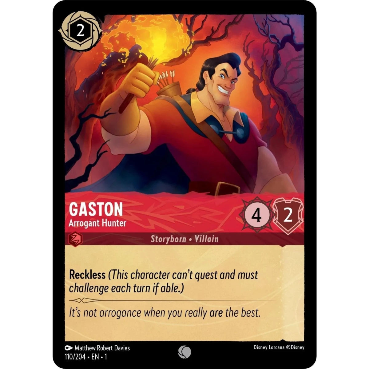 Gaston - Arrogant Hunter (110/204) (The First Chapter) in Malta | LAB7