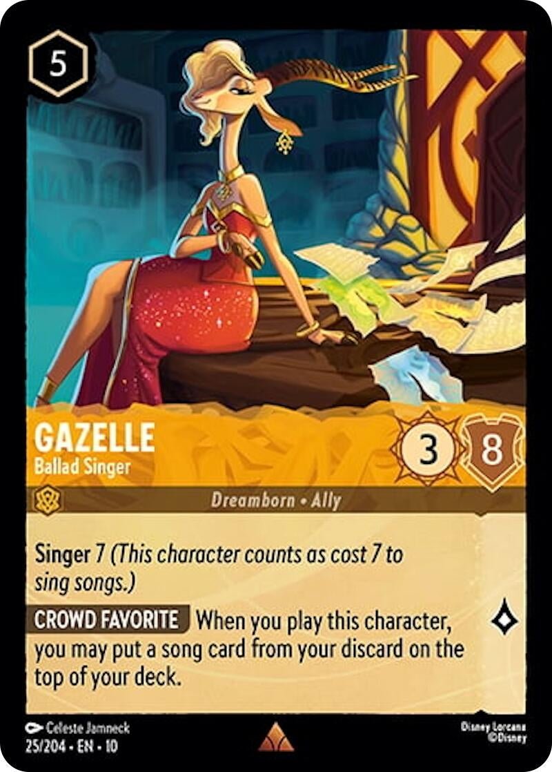 Gazelle - Ballad Singer (25/204) (Whispers in the Well) in Malta | LAB7
