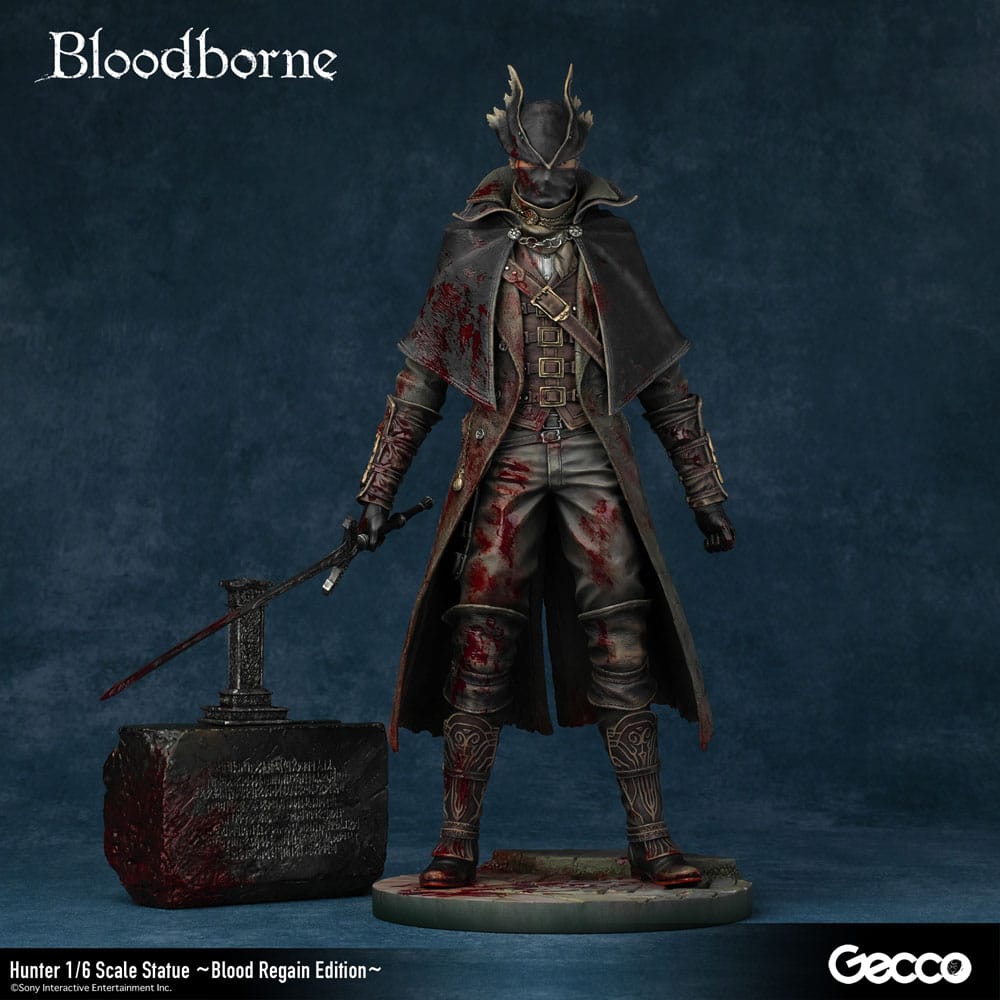 Bloodborne Hunter “Blood Regain” PVC Statue 32 cm by LAB7 Malta, Europe