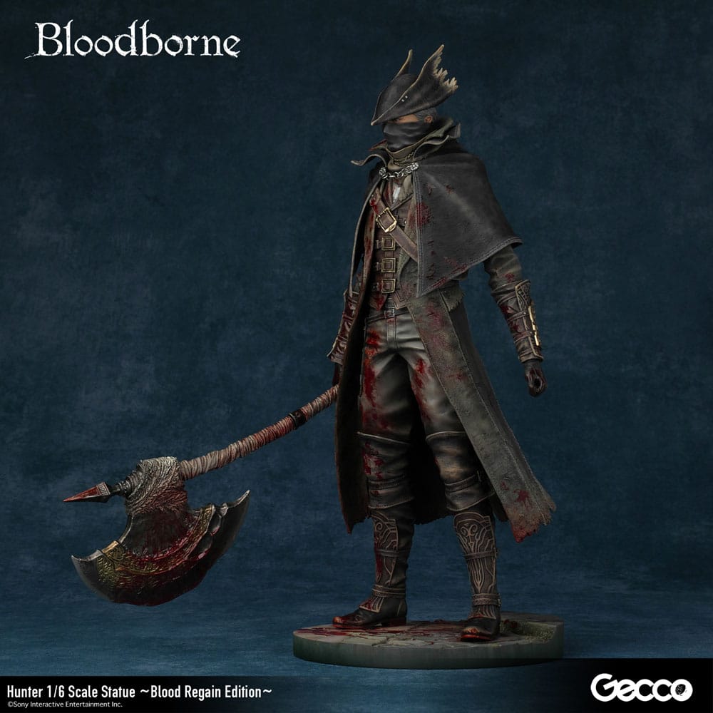 Bloodborne Hunter “Blood Regain” PVC Statue 32 cm by LAB7 Malta, Europe