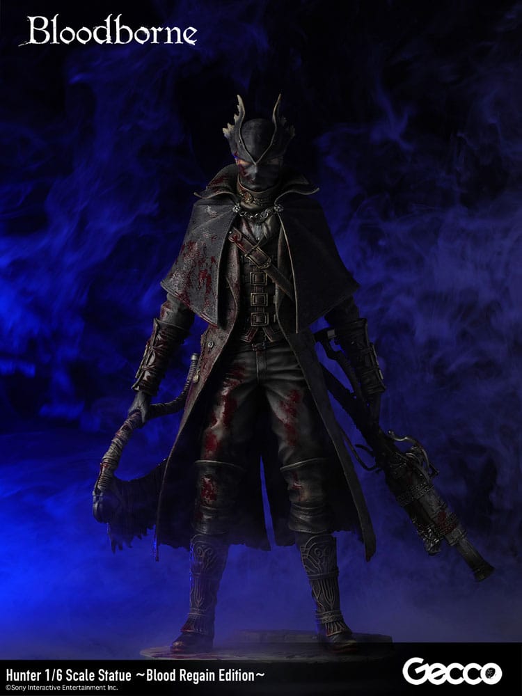 Bloodborne Hunter “Blood Regain” PVC Statue 32 cm by LAB7 Malta, Europe